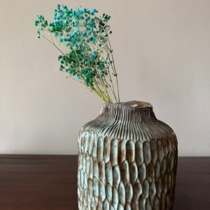 Wazon ceramiczny "Deep Lines"