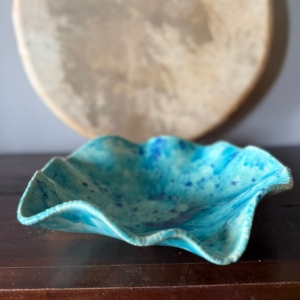 Misa ceramiczna z kolekcji „Galaktyczne Turquoise”