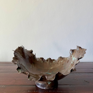 Patera ceramiczna „Earth Leaf”