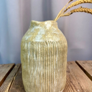 Wazon ceramiczny "Deep Lines"